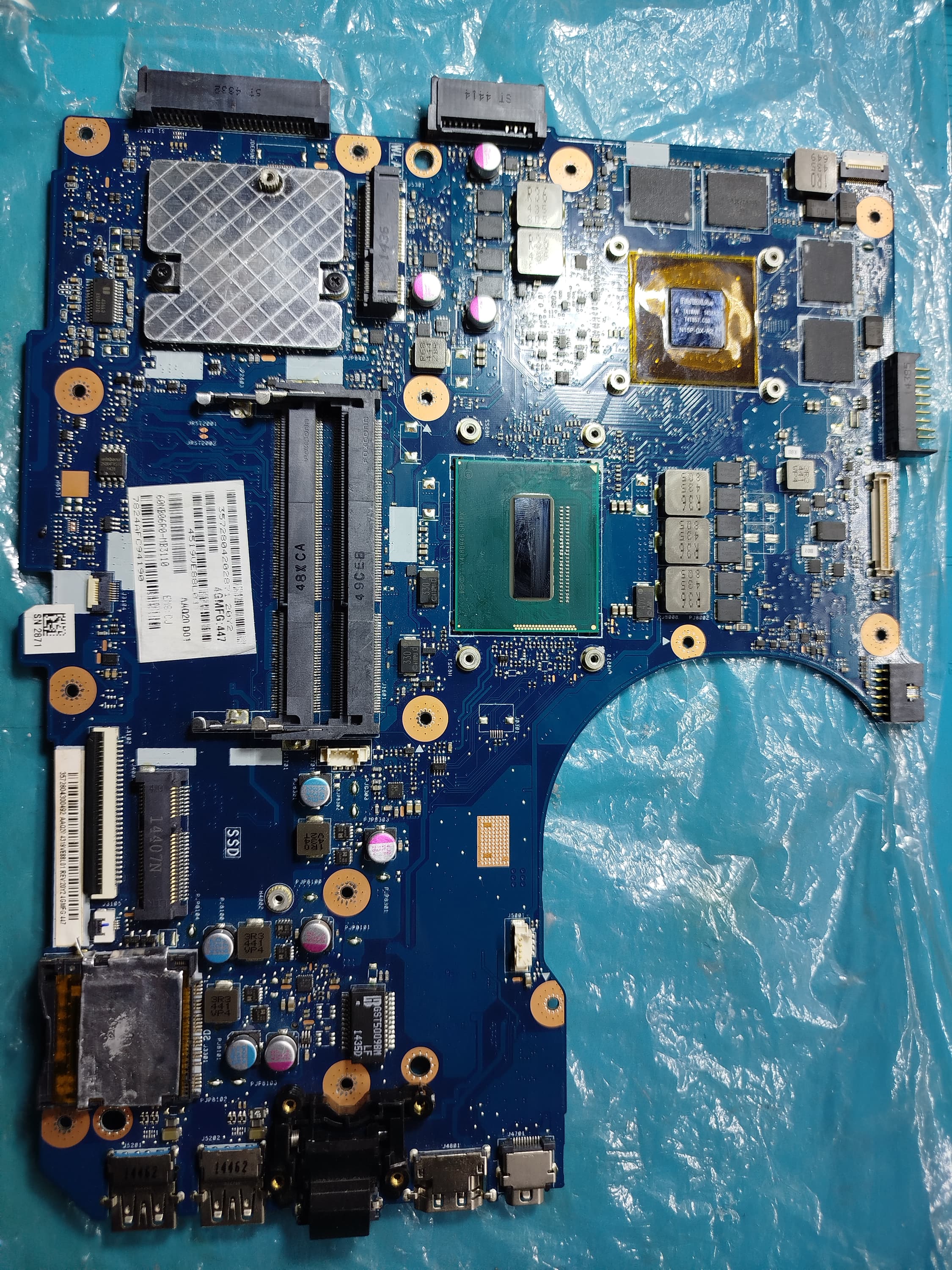 Tarjeta madre Asus N551JM (Donante)