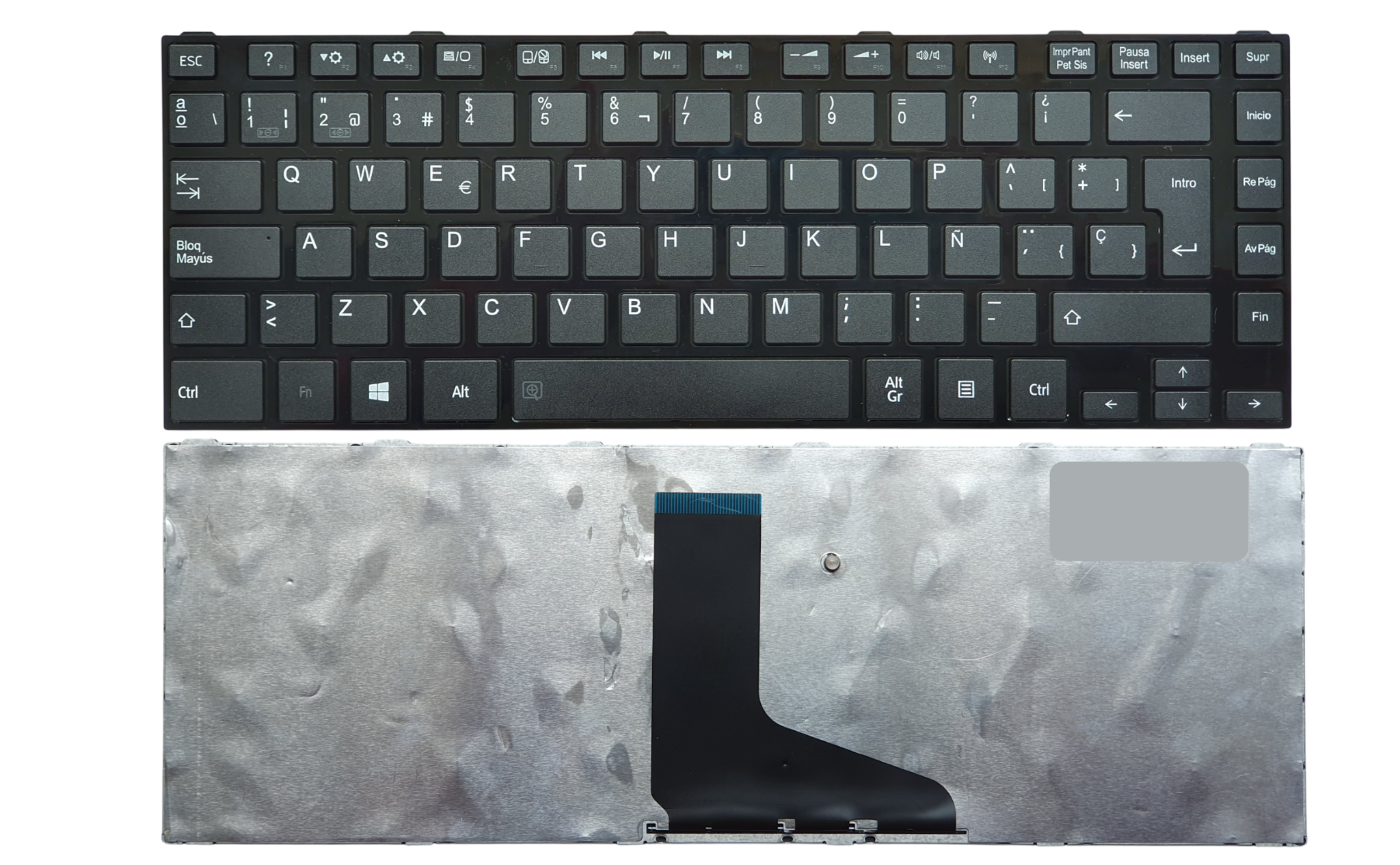 TECLADO PARA LAPTOP TOSHIBA C800 C840 C840D C845 S845 L800 L805 L830 L835 L840 L845 M800 M805 M840 P840 P845