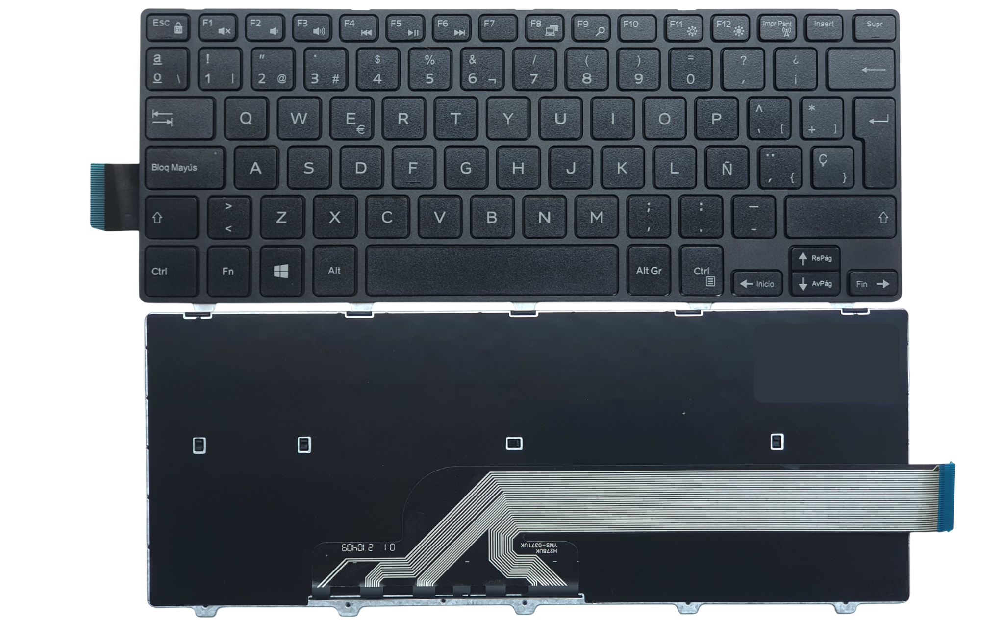 TECLADO PARA LAPTOP DELL INSPIRON 14 3000 SERIES 3451 3452 3458 3441 3442 3443