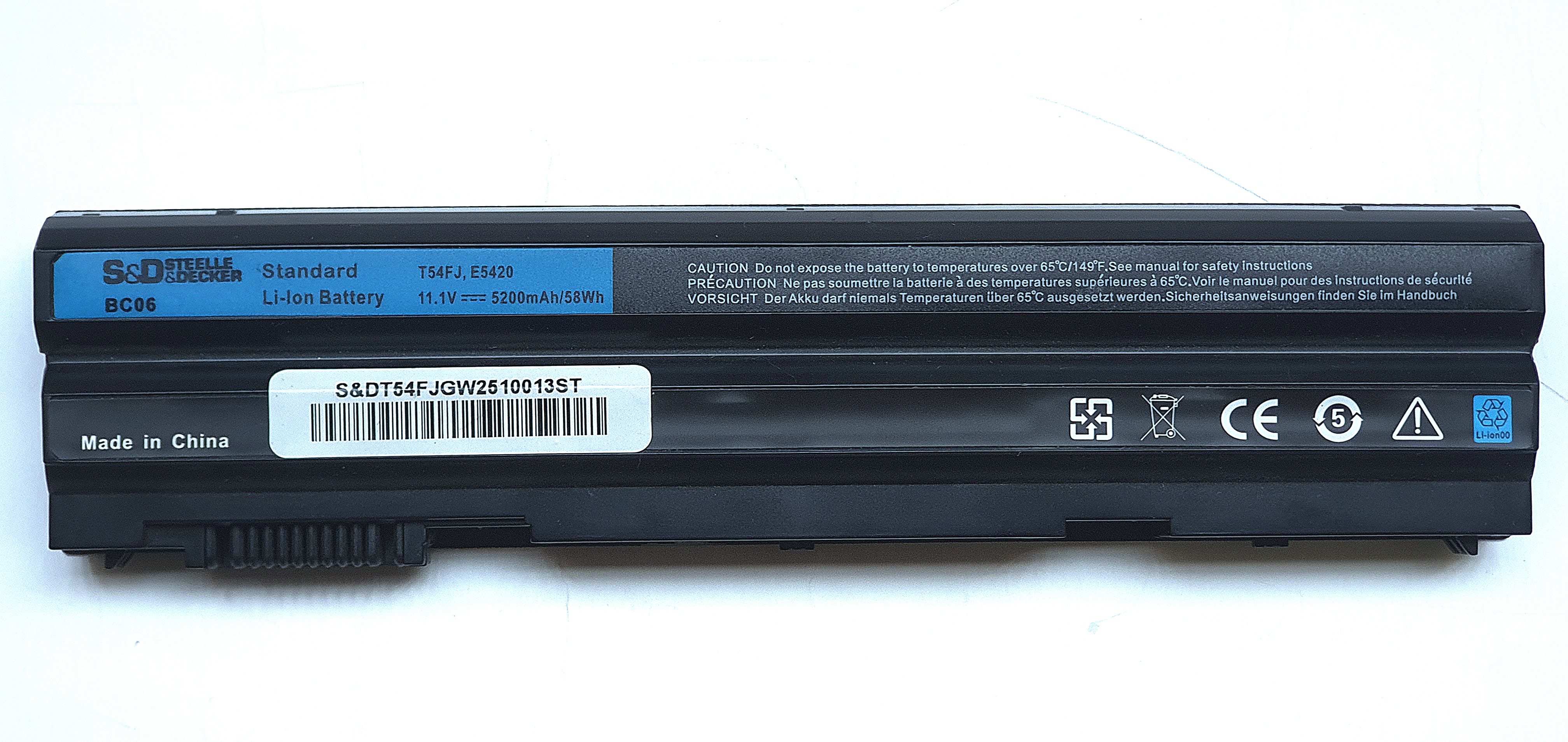 BATERIA PARA LAPTOP DELL LATITUDE E6420 E6430 E5420 E5520 E5530  M5Y0S